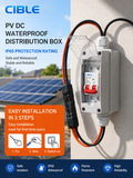 HT-2 PV DC Isolator Switch Box IP65 | Solar DC Disconnect Switch | CIDLE