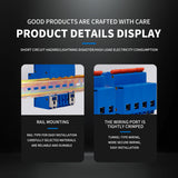 CIDLE PV SPD Backup Protector DIN Rail Surge Protection Device