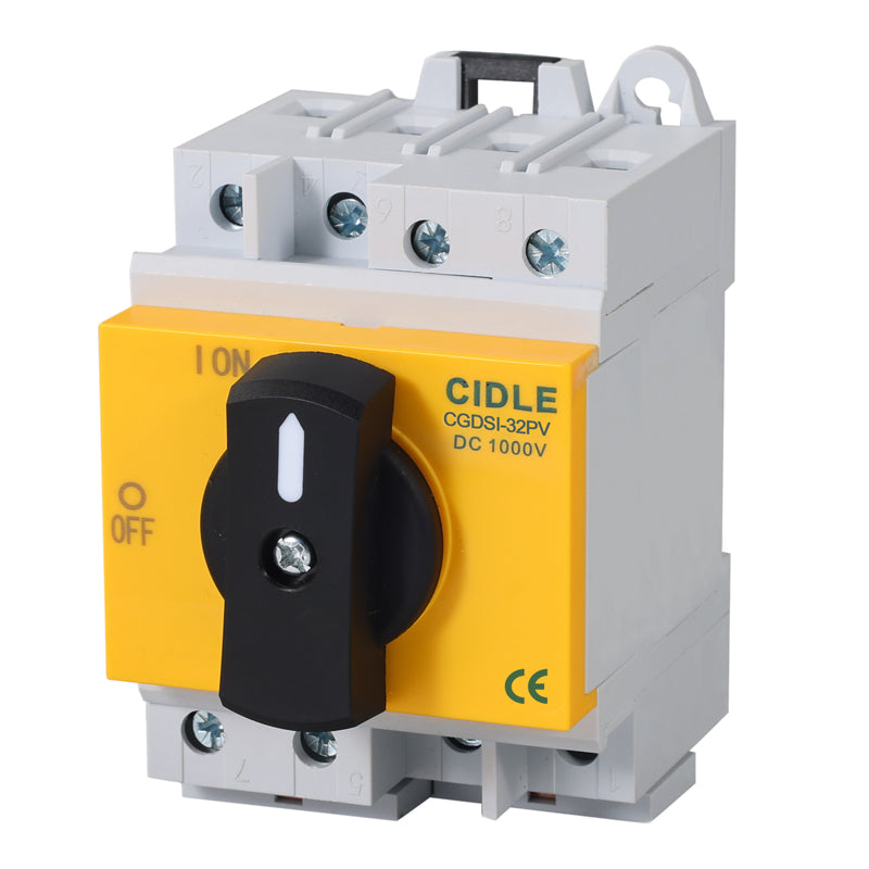 CIDLE CGFS1 Series Photovoltaic DC Isolation Switch 4P 300-1200V