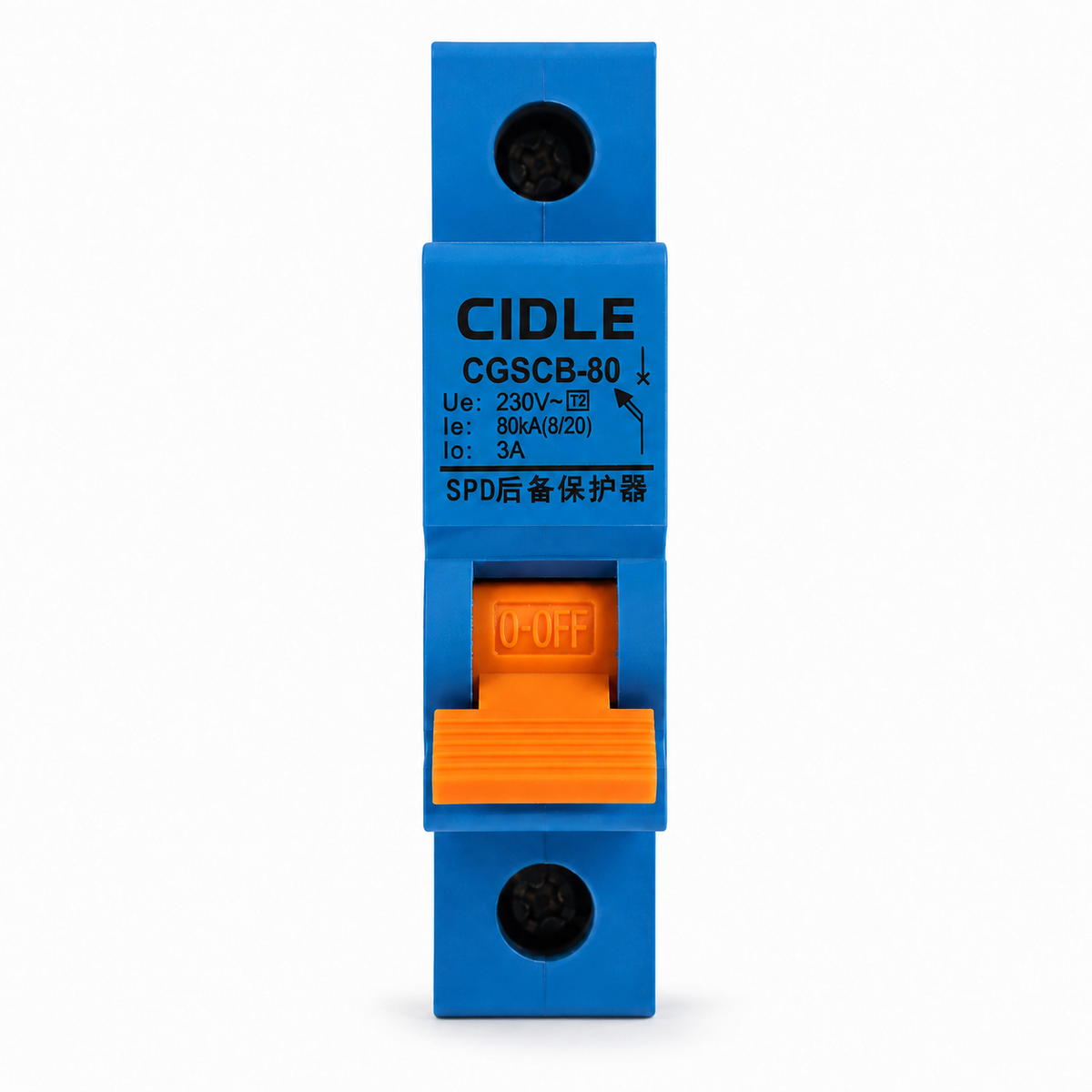 CIDLE PV SPD Backup Protector DIN Rail Surge Protection Device